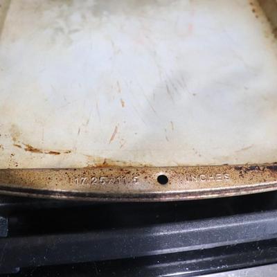 Lot of baking sheets