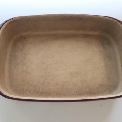 Pampered Chef Stoneware casserole dish