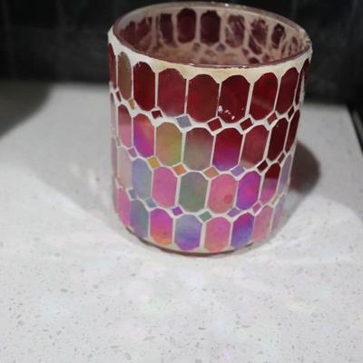 Mosaic Tea Light Holder