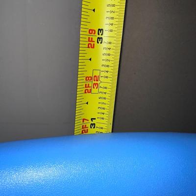 Eames Azure Pre Assembled Mid Century Modern Style Dining Chair, DSW 4 Shell Plastic Side Chairs (4 total)