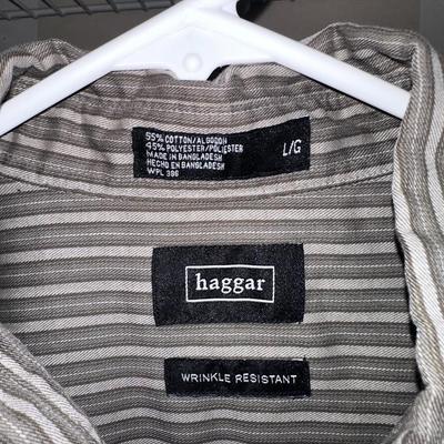 Van Heusen Shirt (Mens) and Hagger Men's Shirt (2 shirts)