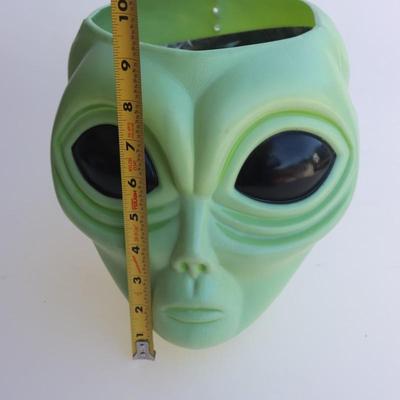 Green Alien Head