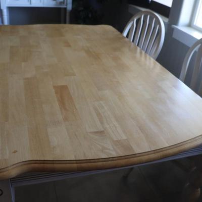 Farm Table with four chairs