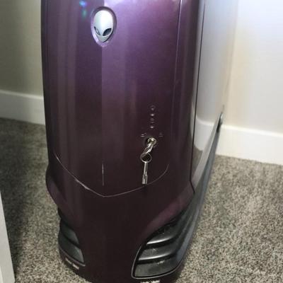 Purple Alienware Case