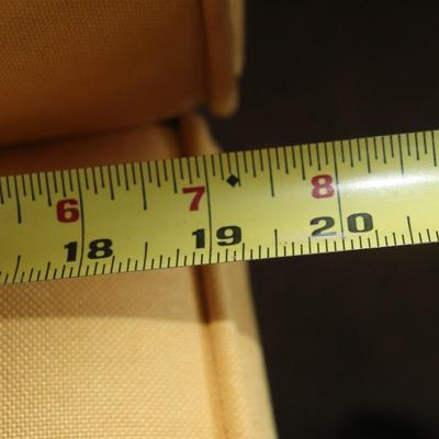 Yellow Armless Chair