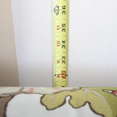 Flower armless chair