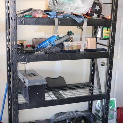 Random misque items on rack (RACK NOT INCLUDED(