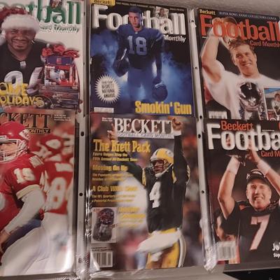 FOOTBALL MAGAZINES IN PROTECTIVE SLEEVES