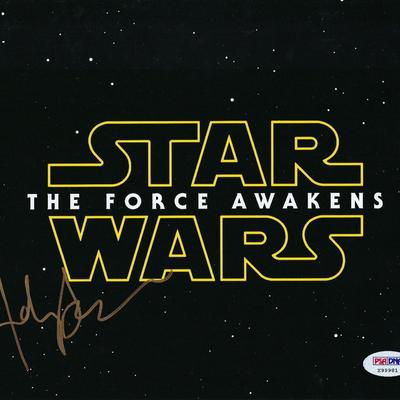 Star Wars: The Force Awakens Andy Serkis signed movie photo PSA DNA