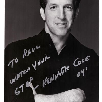 Designer Kenneth Cole signed photo