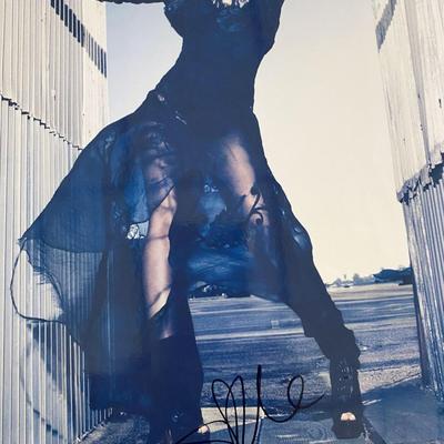 Pink signed photo