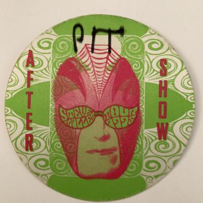 Steve Miller Band 1995 Tour After Show Pass