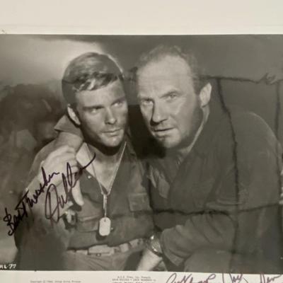 Jack Warden signed photo