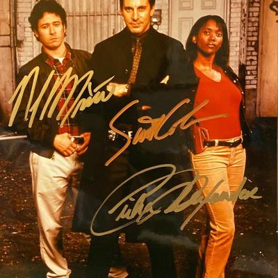Street Time Scott Cohen, Rob Morrow, and Erika Alexander signed photo