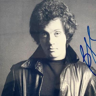 Billy Joel signed photo