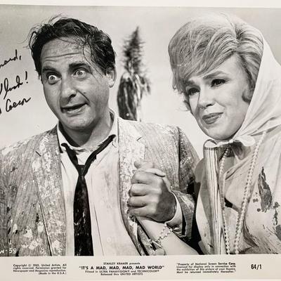 It's a Mad, Mad, Mad, Mad World Sid Caesar signed movie photo