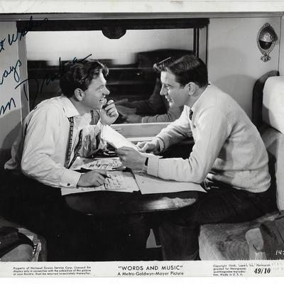 Tom Drake Signed Photo