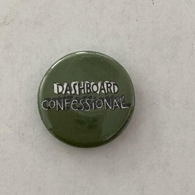 Dashboard Confessional vintage pin