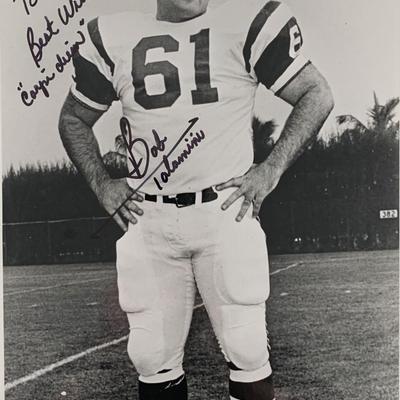 Bob Tatamiana signed photo