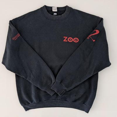 U2 Zoo Vintage TV Long Sleeve Shirt