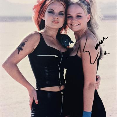 Spice Girls Baby Spice Emma Bunton signed photo