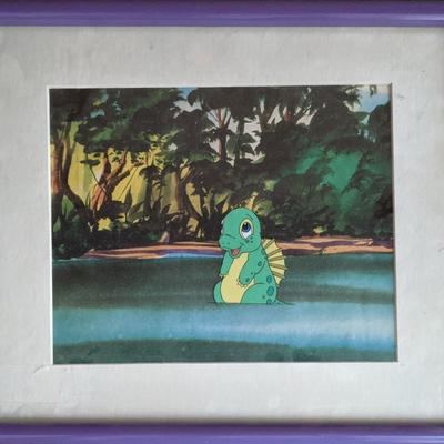 Dink, The Little Dinosaur Framed Animation Cel