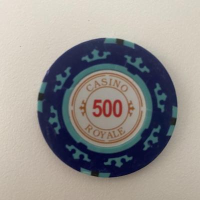 James Bond Casino Royale Replica poker chip