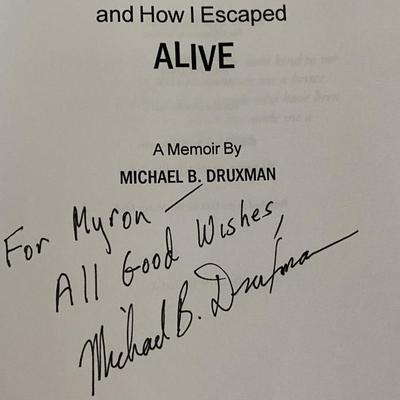 Forty Five Years in Hollywood and How I Survived signed book 
