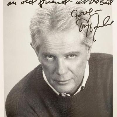 Troy Donahue signed photo