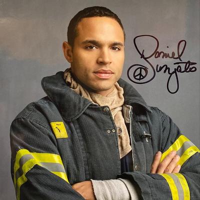 Rescue Me Daniel Sunjata signed photo