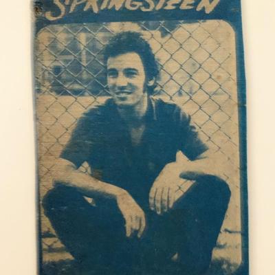 Bruce Springsteen 1980 Los Angeles Backstage Pass