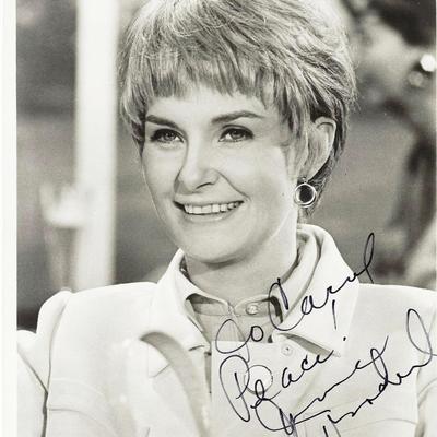 Joanne Woodward signed movie photo