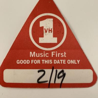 VH1 Music First Backstage Pass