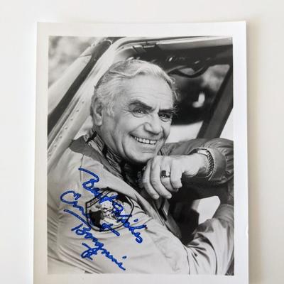 Ernest Borgnine signed photo