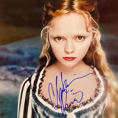 Sleepy Hollow Christina Ricci signed movie photo