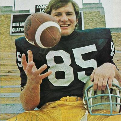 Walt Patulski signed magazine photo