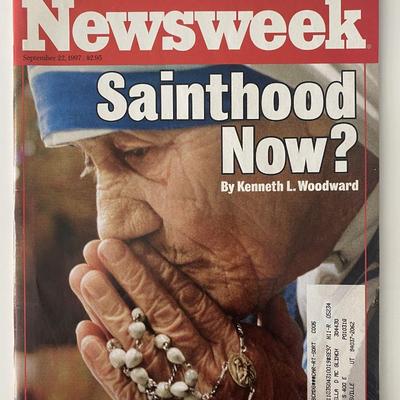 Newsweek Mother Teresa magazine September 22, 1997