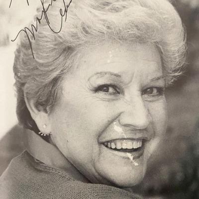 Maxine Andrews Signed Photo