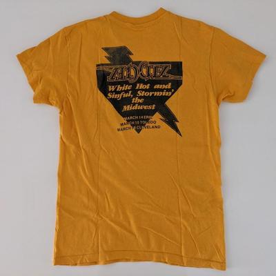 Angel 1979 Sinful Tour T-Shirt Shirt Belkin Productions