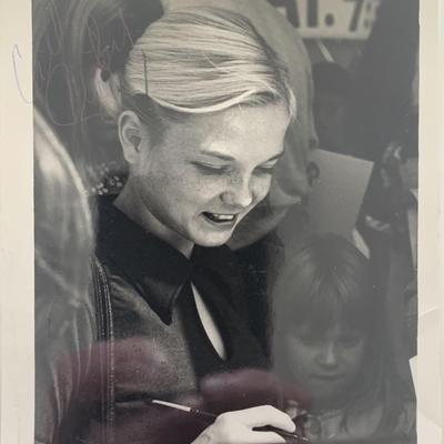Olympian Cathy Rigby signed photo