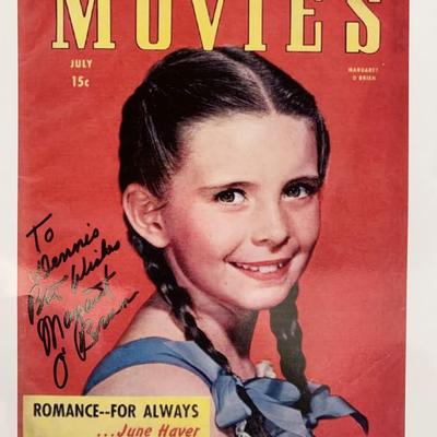 Margaret O'Brien signed photo