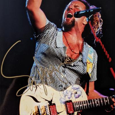 Sammy Hagar signed photo