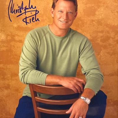 Christopher Rich signed photo