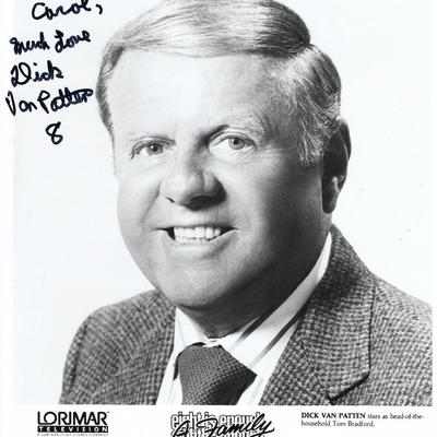 Eight Is Enough Dick Van Patten signed photo