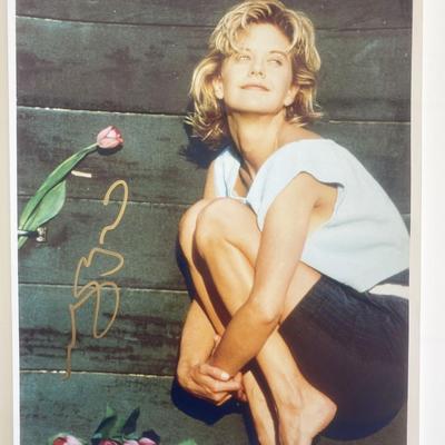 Meg Ryan signed photo