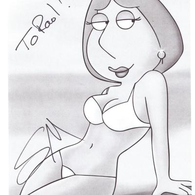 Family Guy Seth MacFarlane signed photo