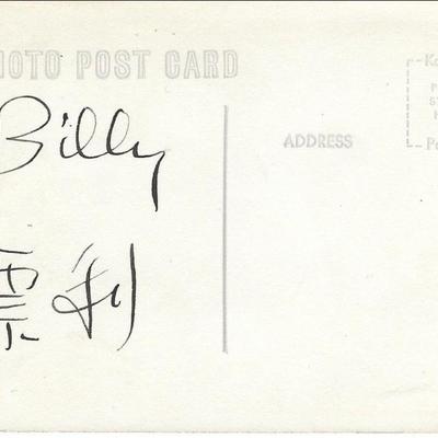 Chingwah Lee Good Earth signed photo