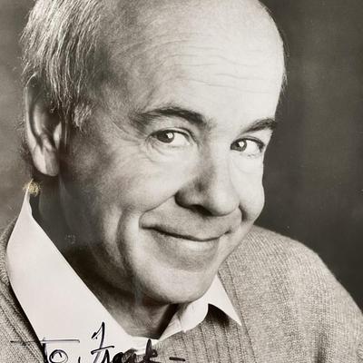 Tim Conway signed photo