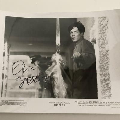 The Fly II Eric Stoltz signed movie photo