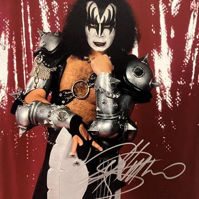Kiss Gene Simmons signed photo